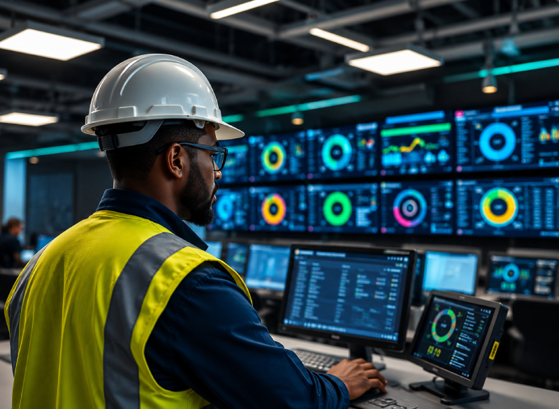 Sensinex engineer monitoring control systems
