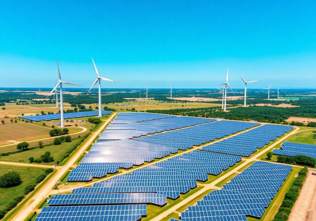 Renewable energy farm